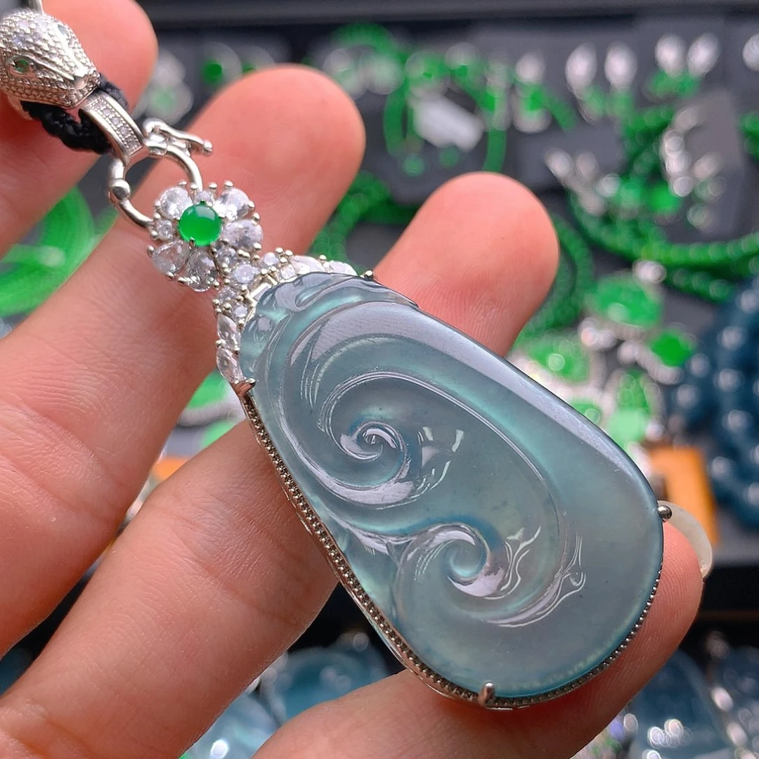 未镶嵌手链翡翠翡翠