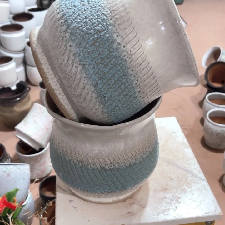 花盆紫砂口径21高度21两只正品