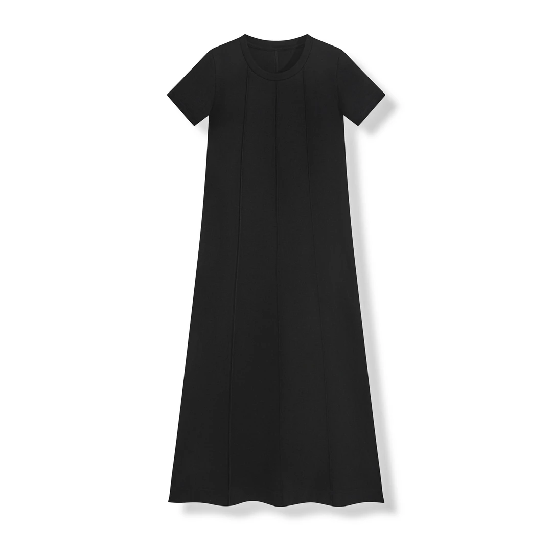 小U领修身显瘦连衣裙 - YGSS232