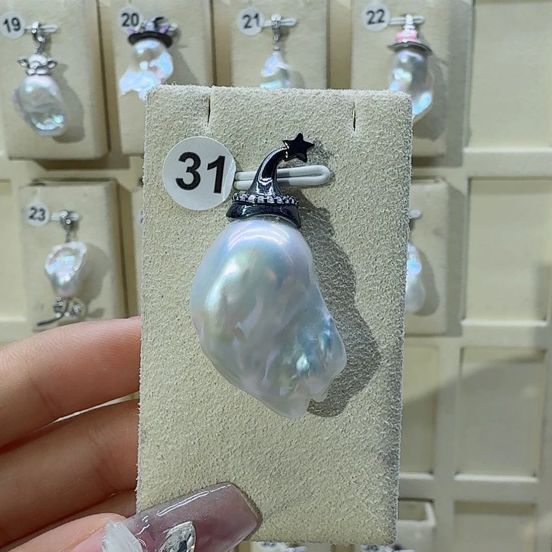 颈饰淡水珍珠合金