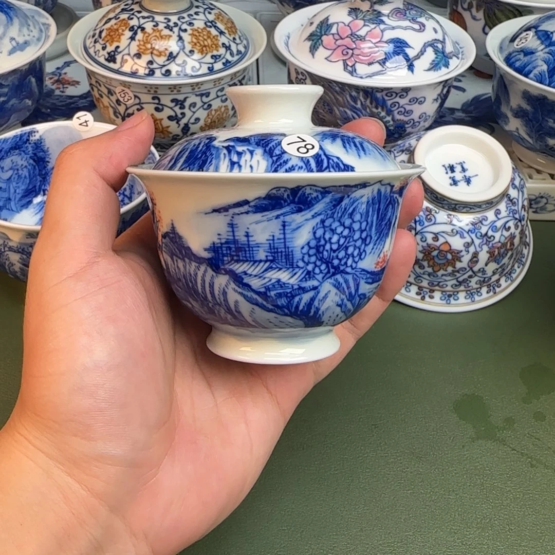 彦祖纯手工手绘茶具78