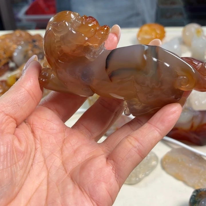 未镶嵌吊坠(不含链)玛瑙/玉髓