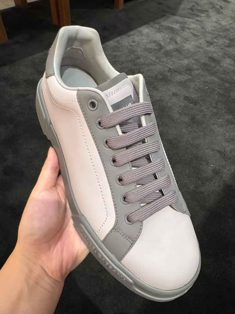 （可可在米兰）D…G新款 灰色板鞋