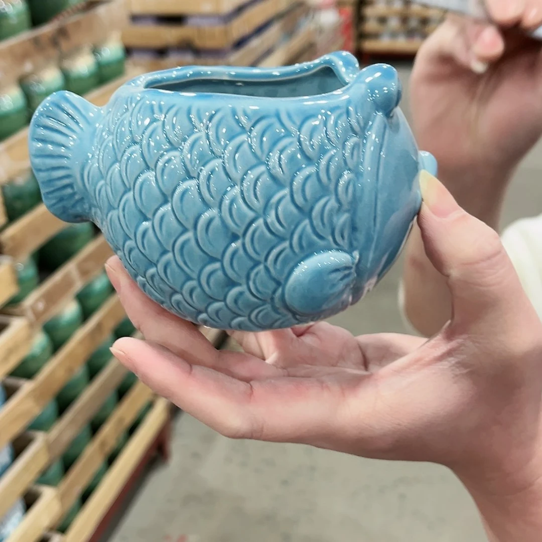 【闪购商品】陶瓷福利品凑满10元发货陶瓷花盆