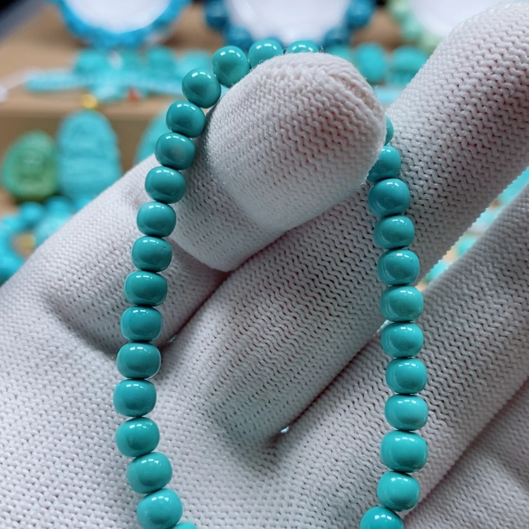 绿松石珠宝奇石未镶嵌尼*