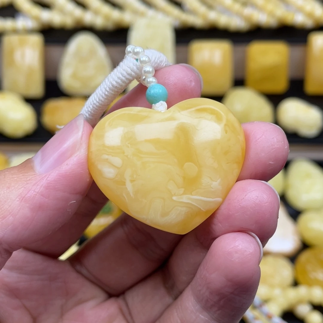 琥珀未镶嵌裸石琥珀蜜蜡