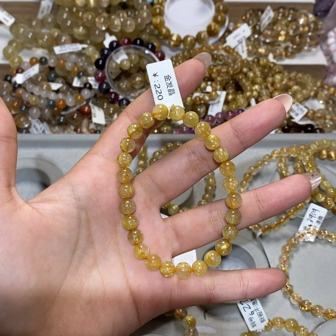 水晶手链未镶嵌r**y手链