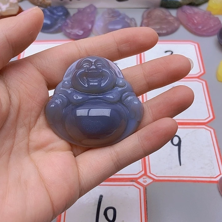 【闪购商品】玛瑙/玉髓未镶嵌珠宝半成品涂*文