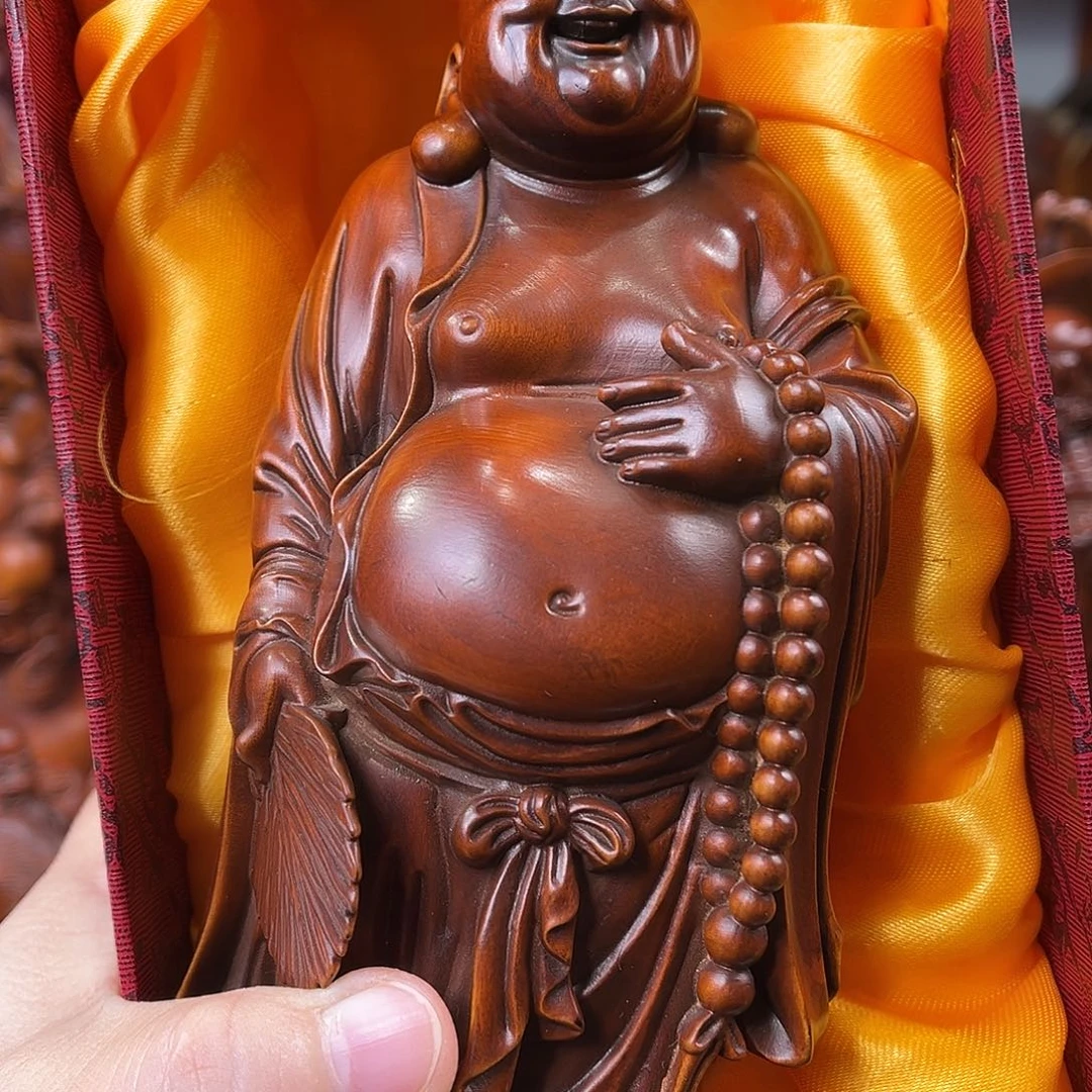 黄杨木黄杨木雕刻高度18厘米