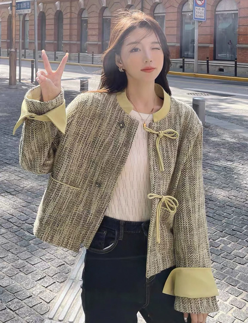 1062气质小香风百搭外套yy