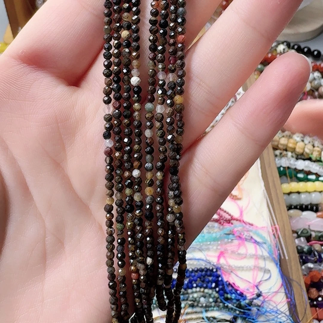 未镶嵌玛瑙/玉髓珠宝半成品卡2铁虎发两条