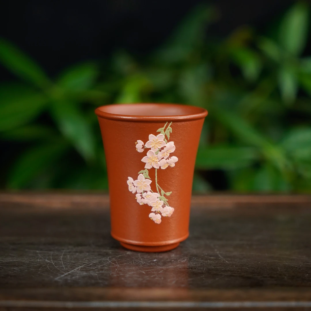 GSZS-5442   宜兴手工紫砂   樱花杯