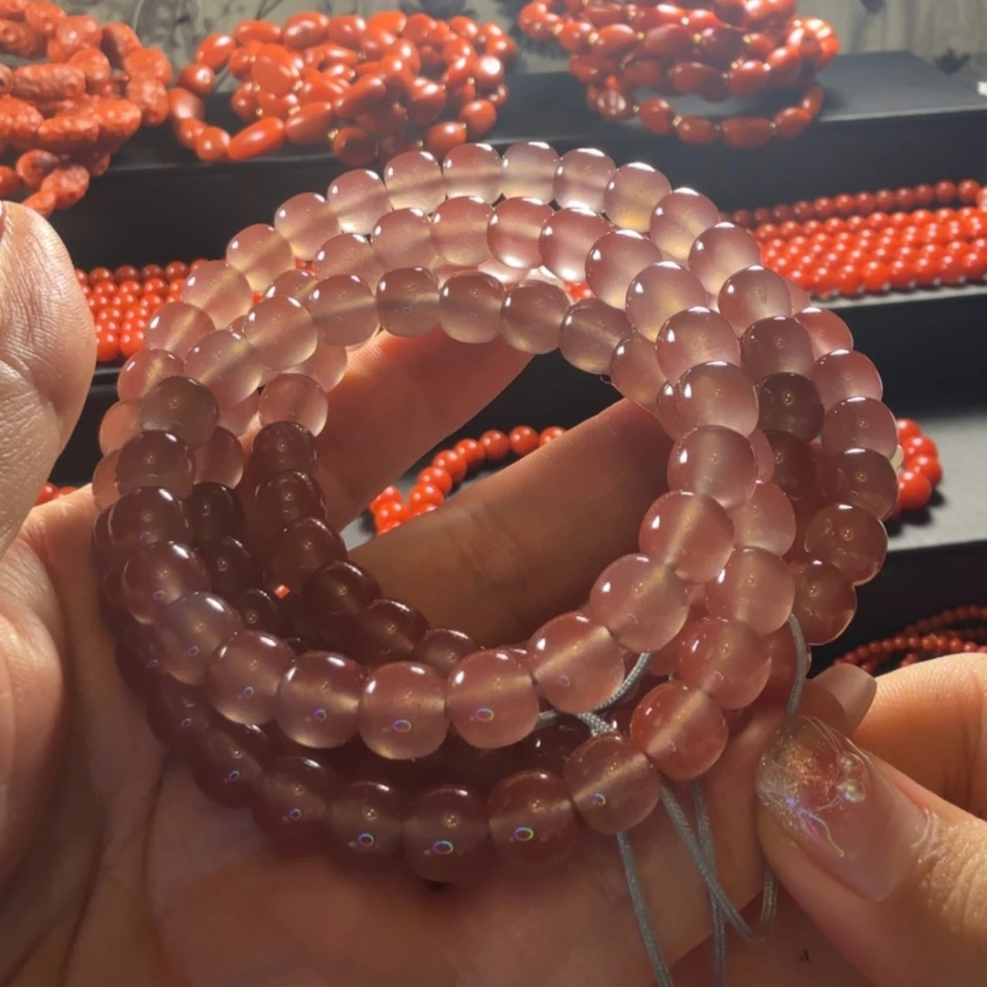 南红玛瑙未镶嵌颈饰那****放