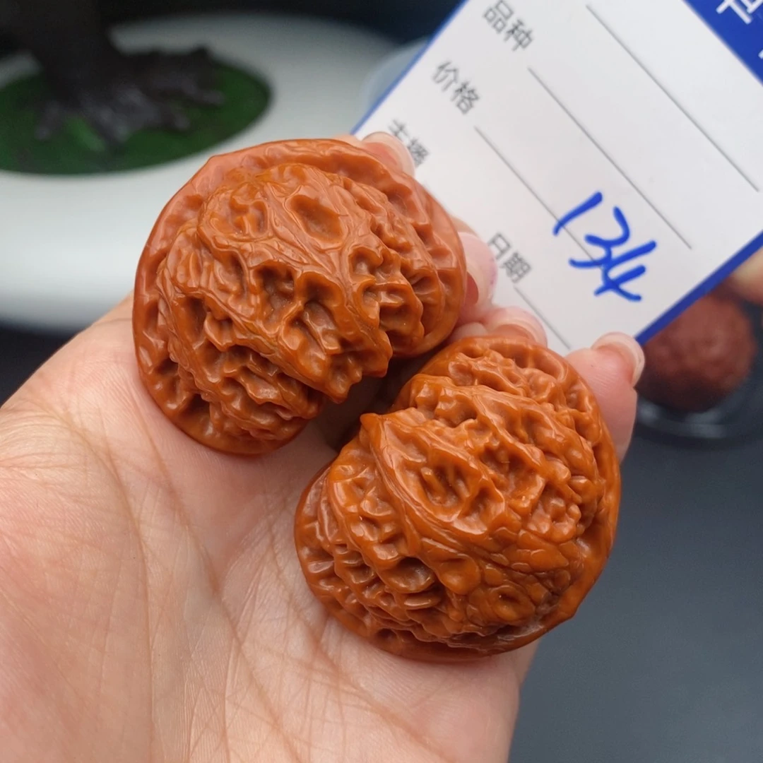 文玩核桃吊坠40宫灯134