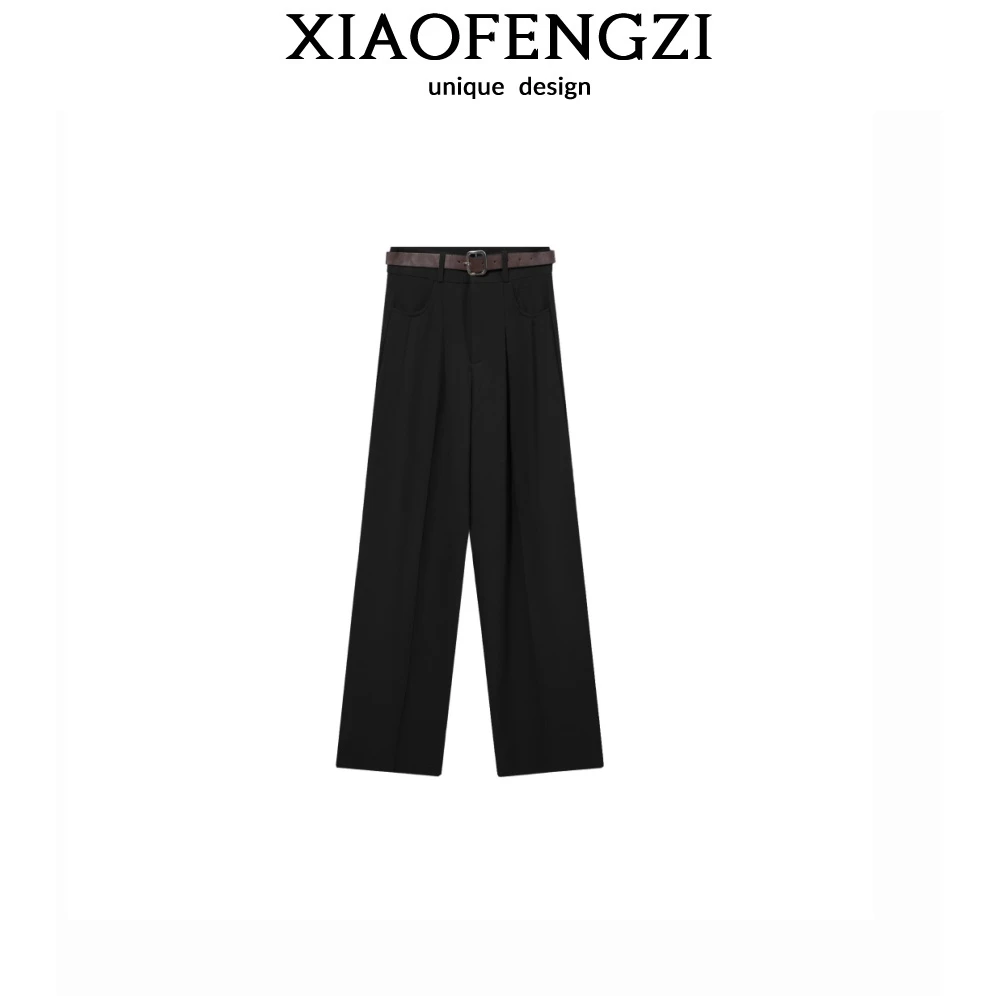 【送腰带】 自由女神西裤！高阶垂顺阔腿裤 秋冬新品！9931