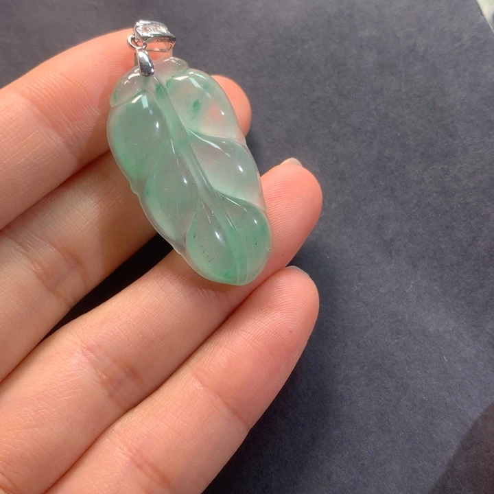 石英质玉银S925镶嵌颈饰