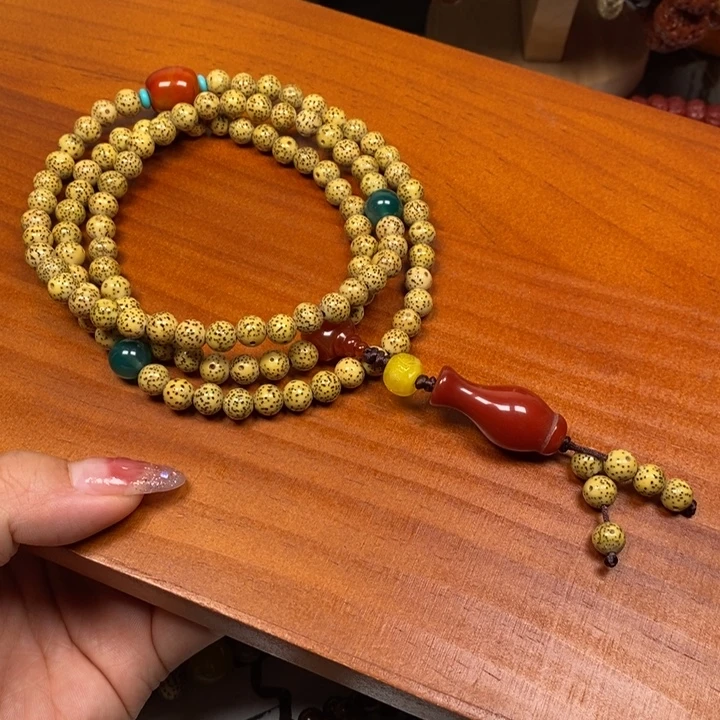 星月菩提吊坠黄金籽7➕