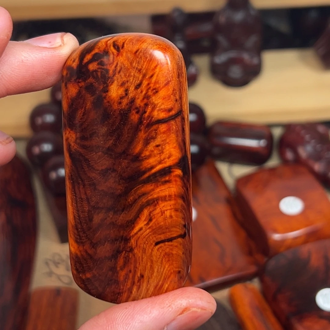 波***小叶紫檀把件印度小叶紫檀