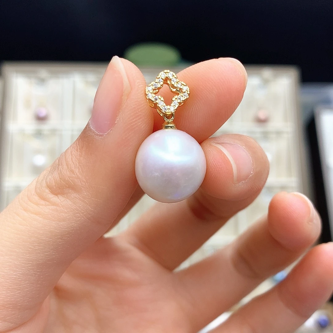 淡水珍珠合金颈饰