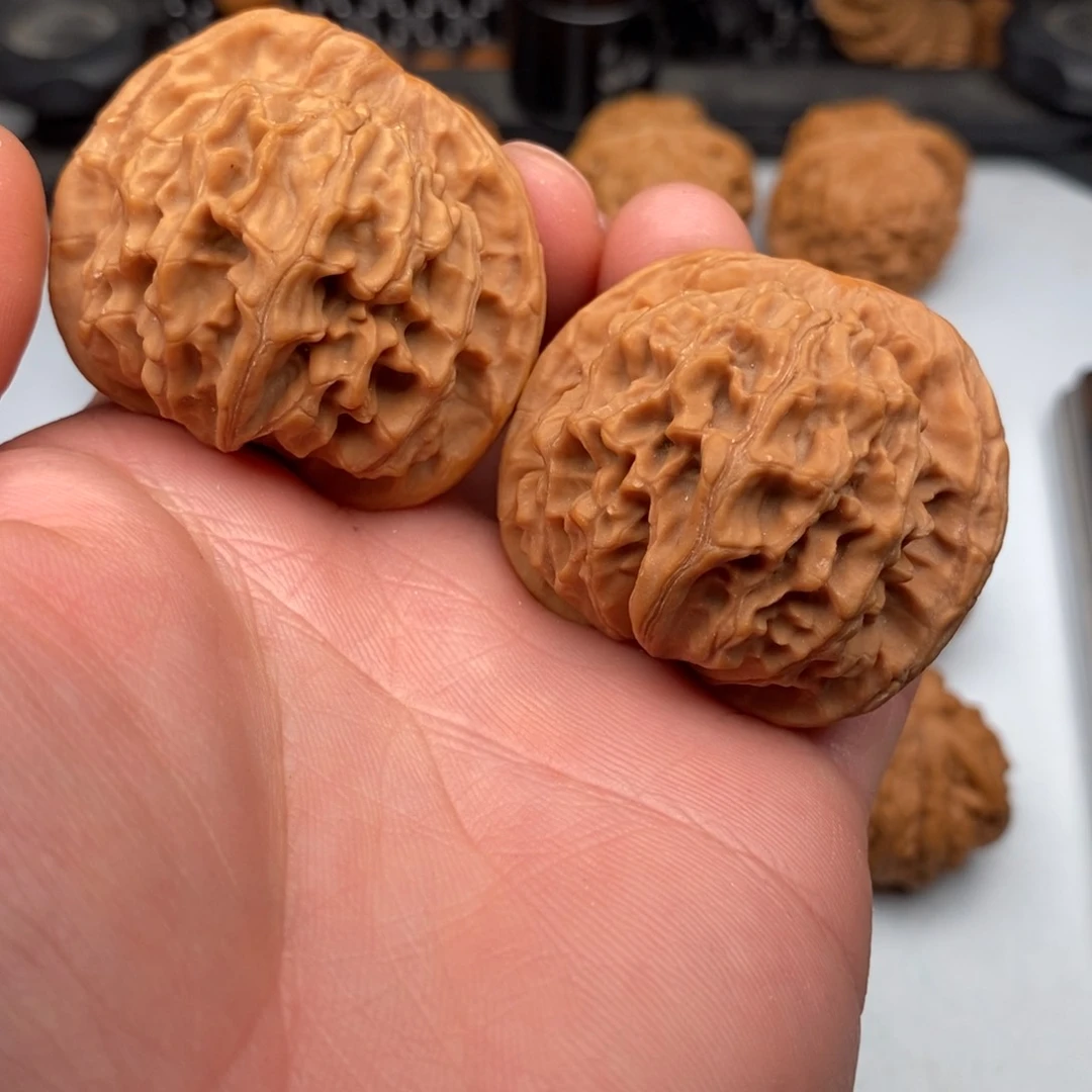 文玩核桃把件44天地