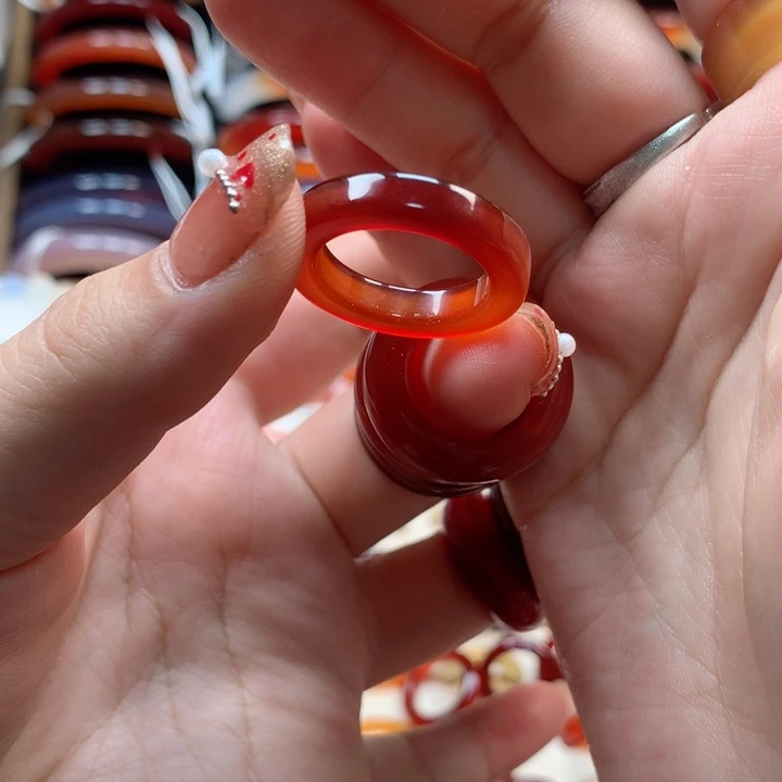 玛瑙/玉髓手镯未镶嵌我***的