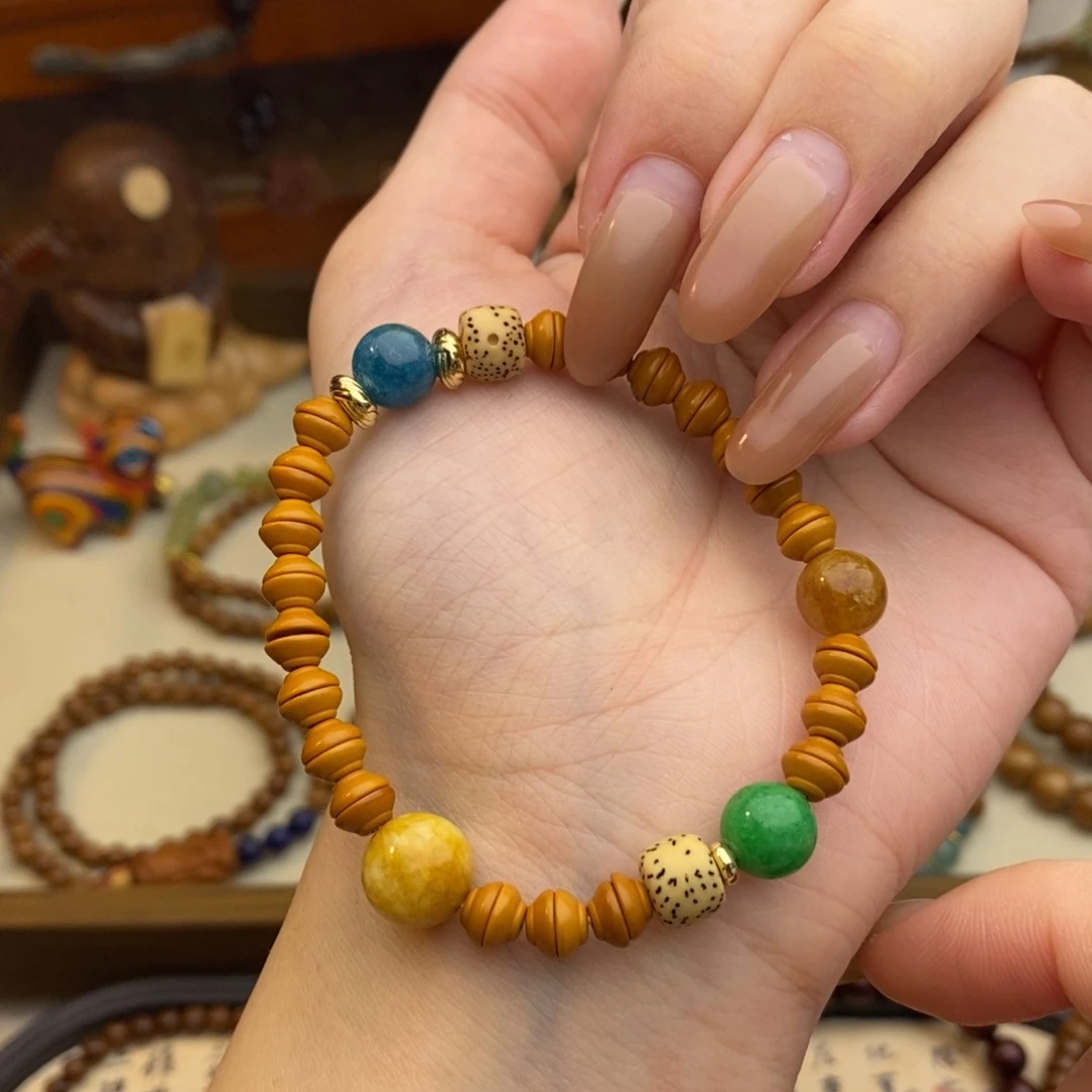 橄榄核未镶嵌手串饭碗