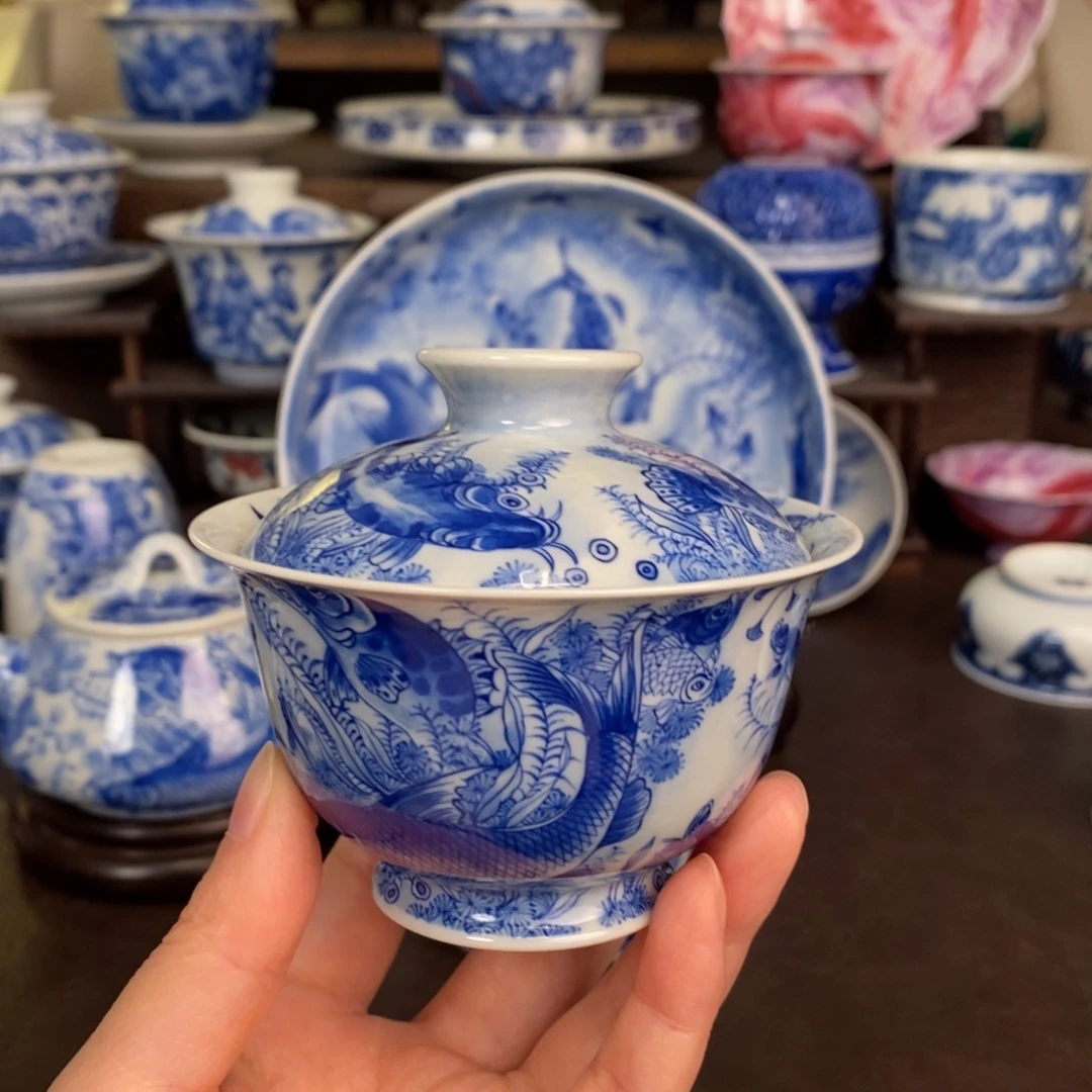 向***阳景德镇陶瓷手工手绘