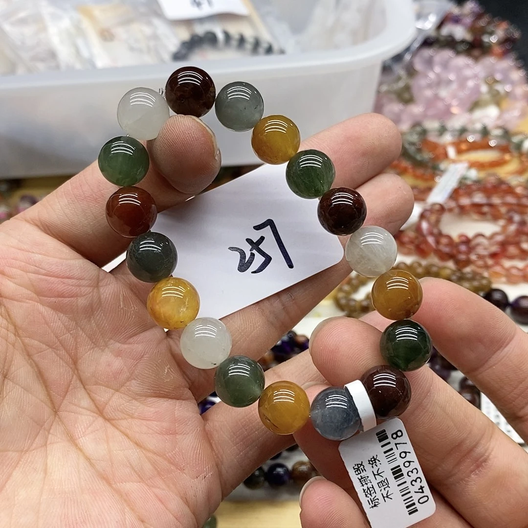 水晶手串未镶嵌天然