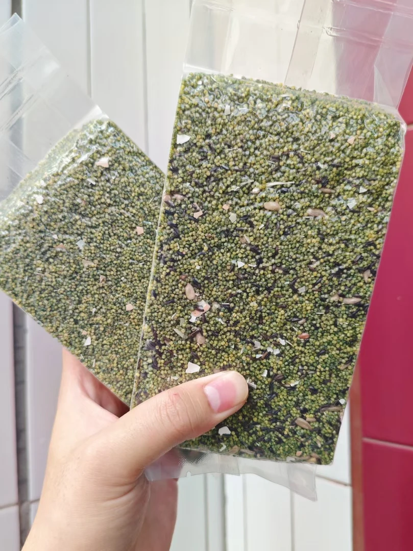 一斤5个蛋黄鸟类通用营养蛋小米，日常款和贴膘款，经杀菌处理