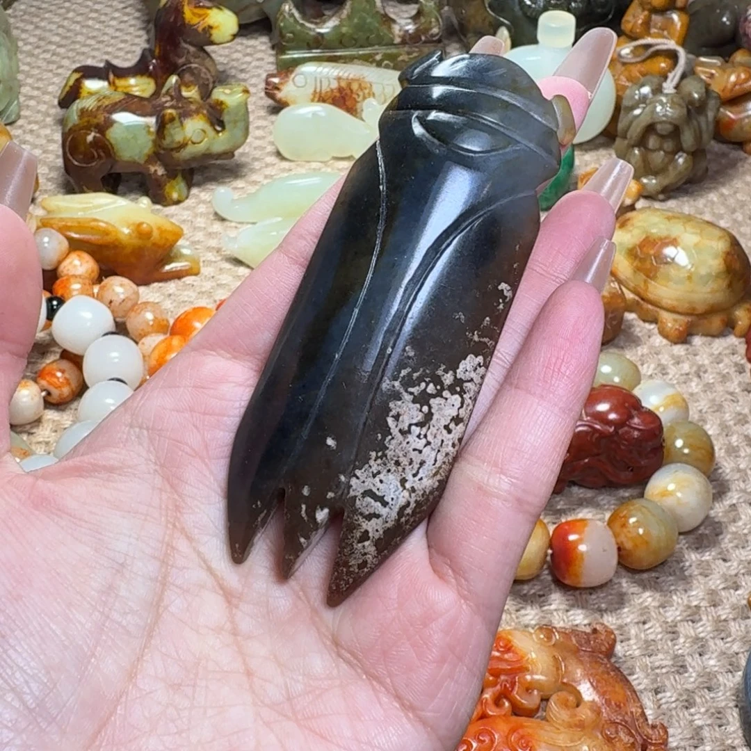 白玉菩提吊坠挂件