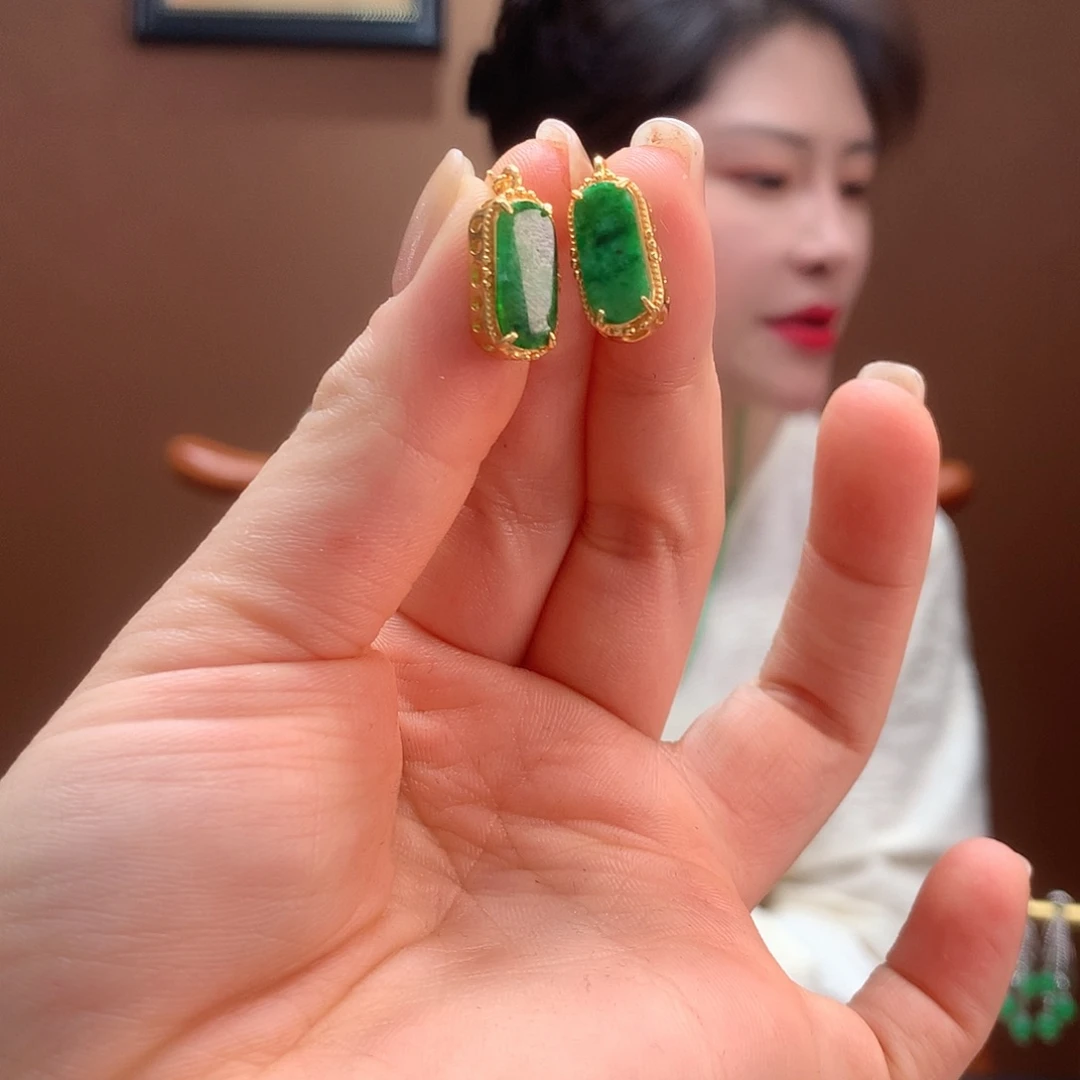 翡翠银S925镶嵌颈饰吊坠多样性发1