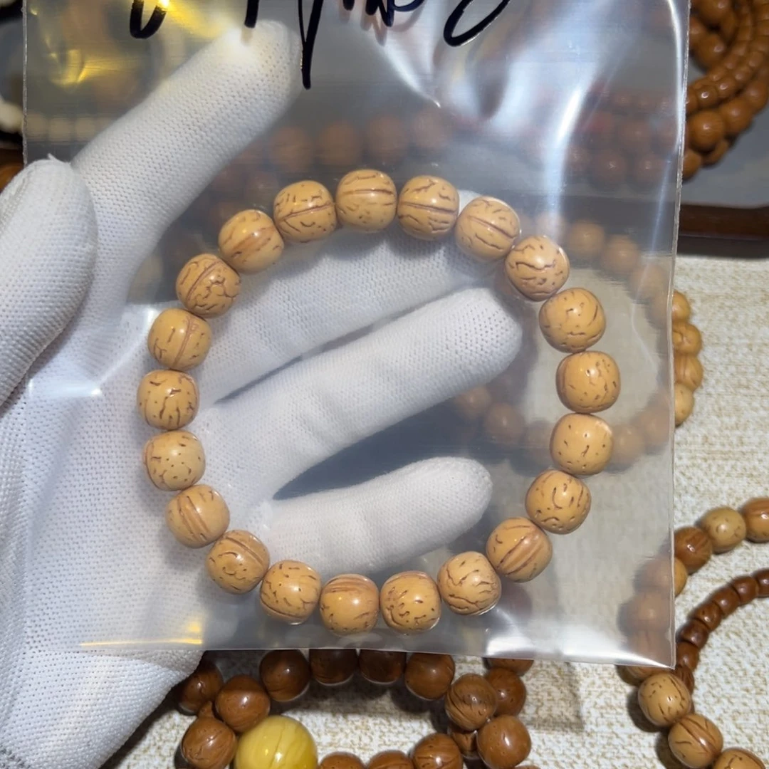 桃核吊坠飞**鱼桃核老型光珠11.3尺寸