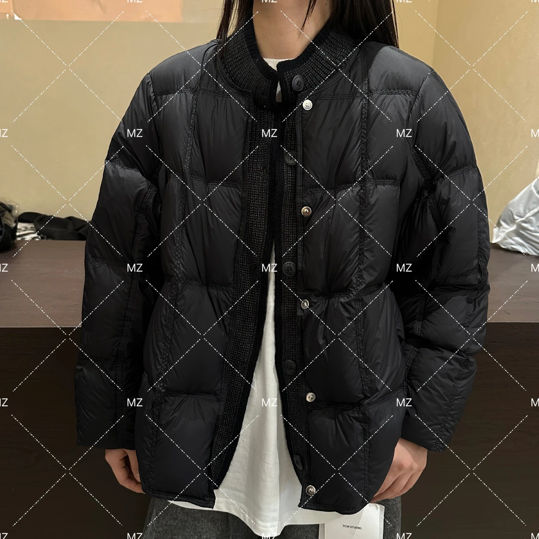 【各镇街】冬季韩版拼小香接假两件羽绒服B471