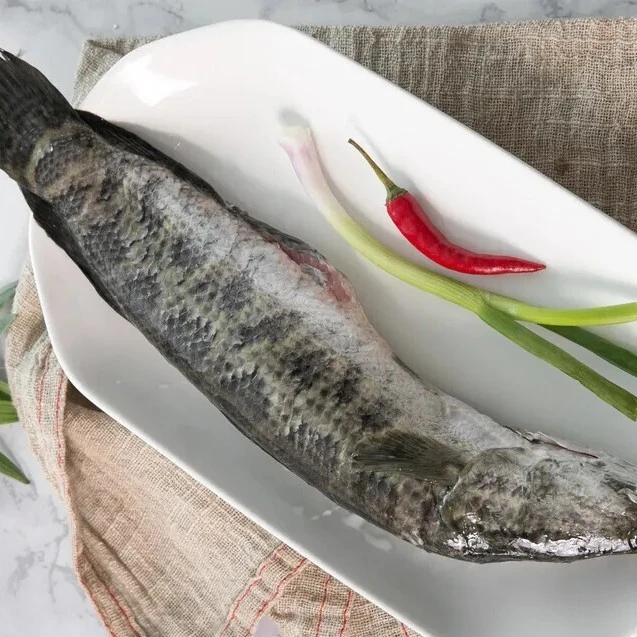 鲜活黑鱼现称宰杀切片切块（请备注）毛重约1.2公斤