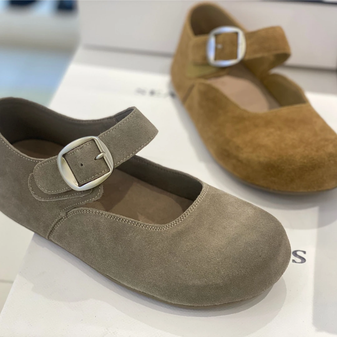 明星同款半糖吐司勃肯单鞋011-286