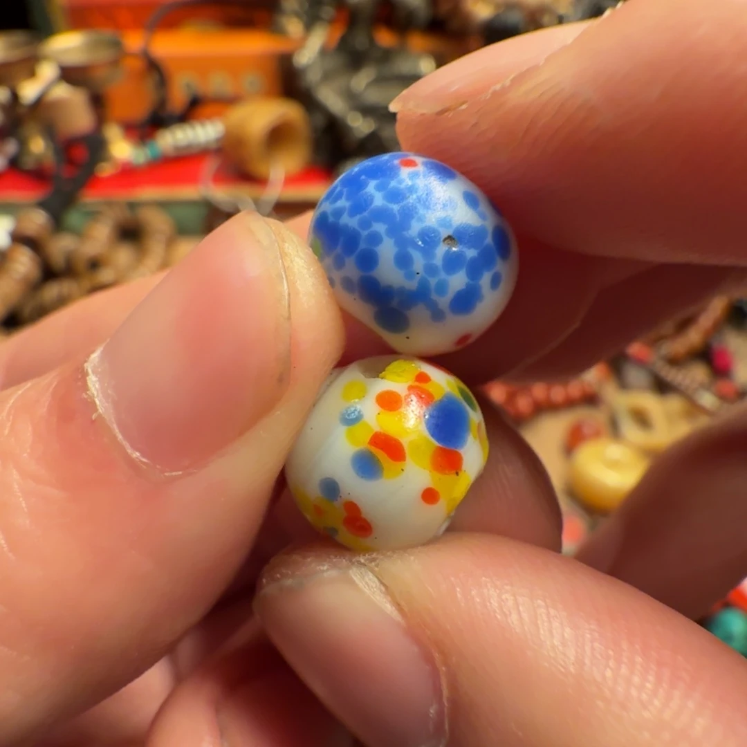 贝壳手串/手链点彩琉璃