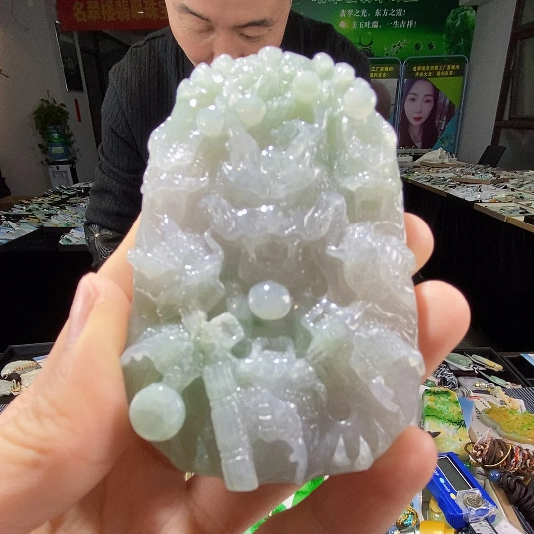 颈饰未镶嵌翡翠我