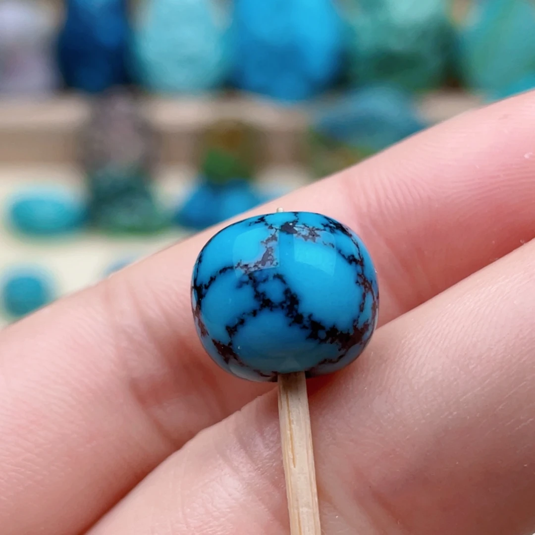 绿松石未镶嵌绿松石12.2*10.2mm