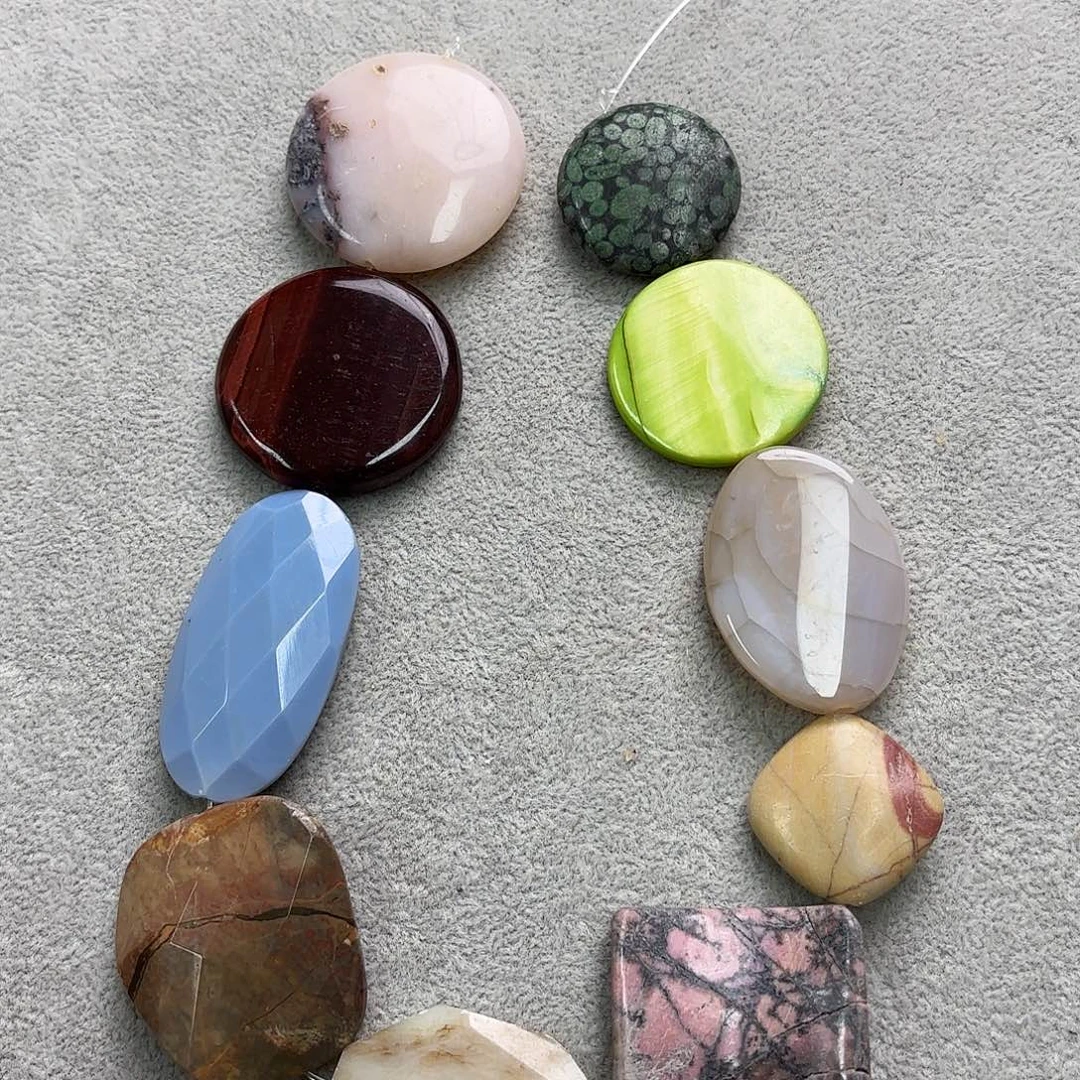 玛瑙/玉髓未镶嵌珠宝半成品25