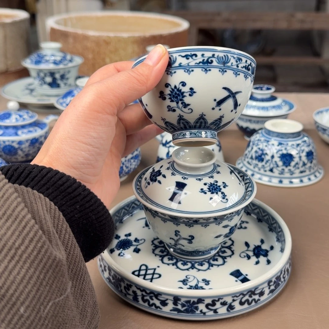 杯景德镇陶瓷手工手绘