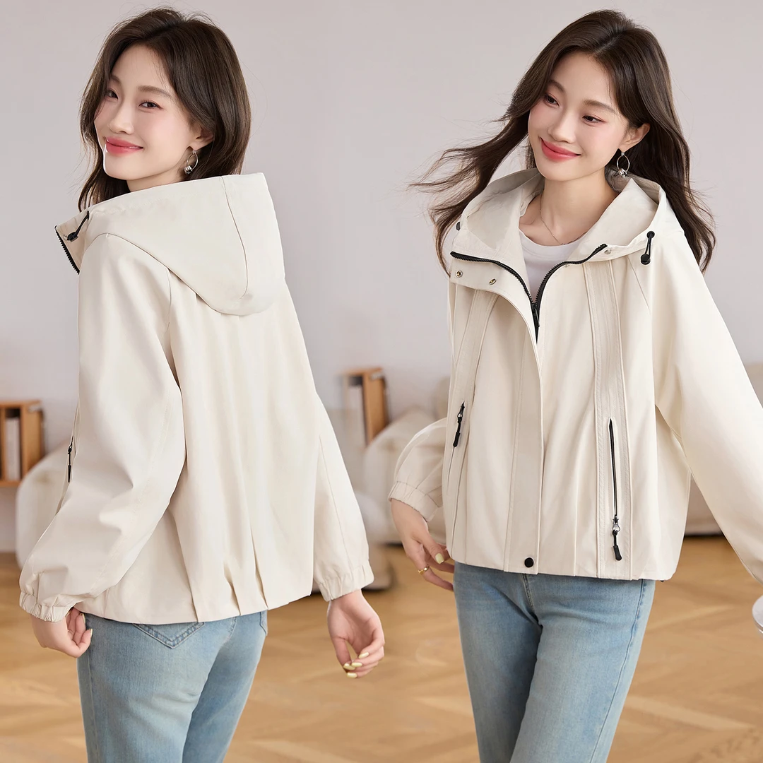 休闲短外套女装春秋新款宽松显瘦百搭老钱风小个时尚国风小外套