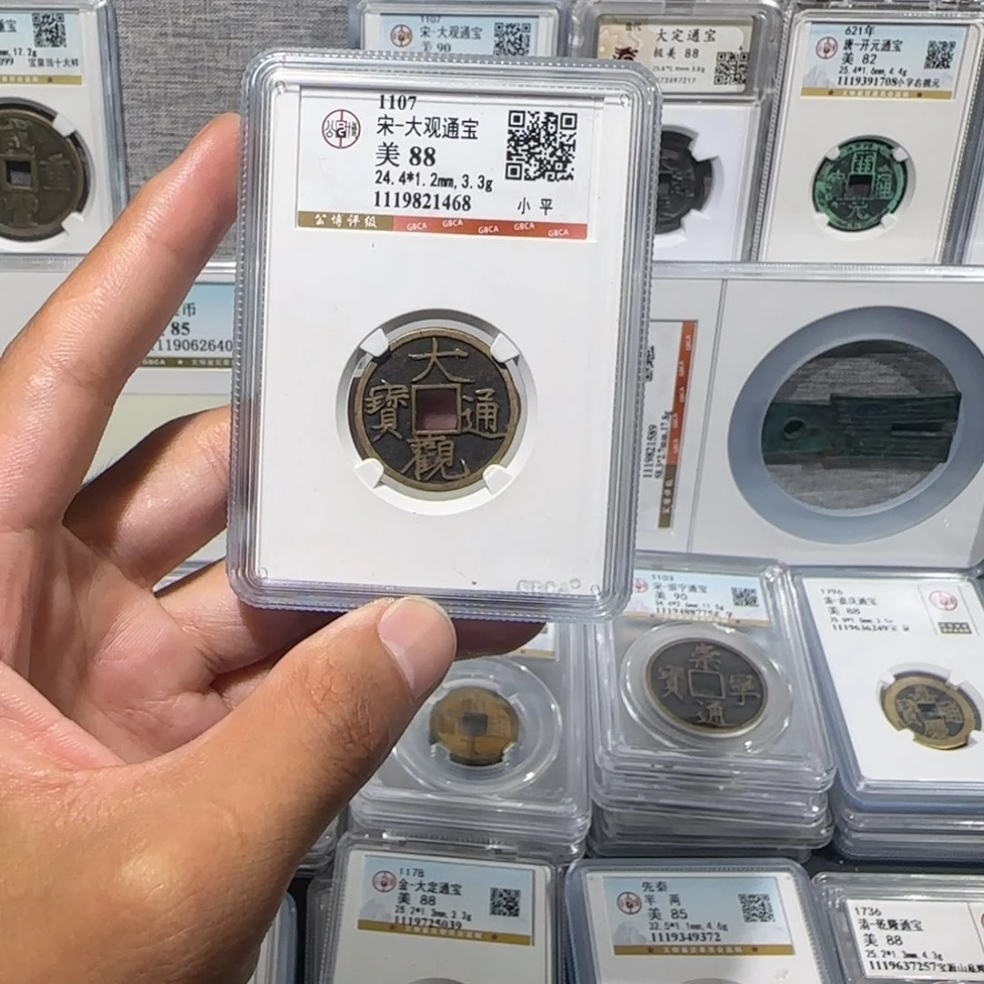 铜传世 大观通宝 保真包老