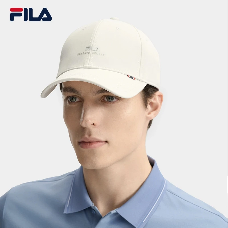 Fila/斐乐男女同款标净版百搭简约户外休闲遮阳棒球帽F13U523233F