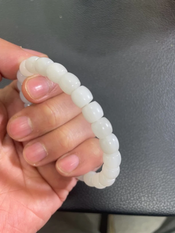 精品和田玉白玉手串