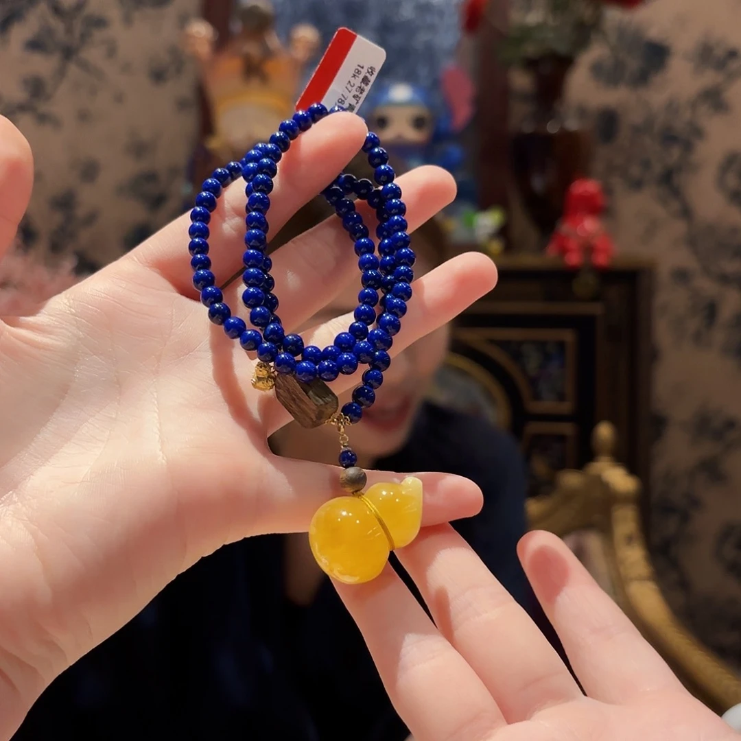 未镶嵌青金石手链布*手串