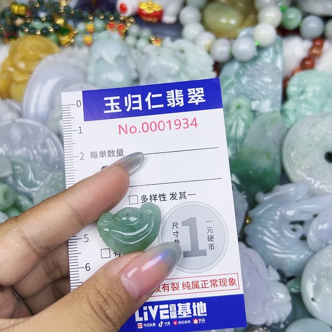 翡翠未镶嵌颈饰111