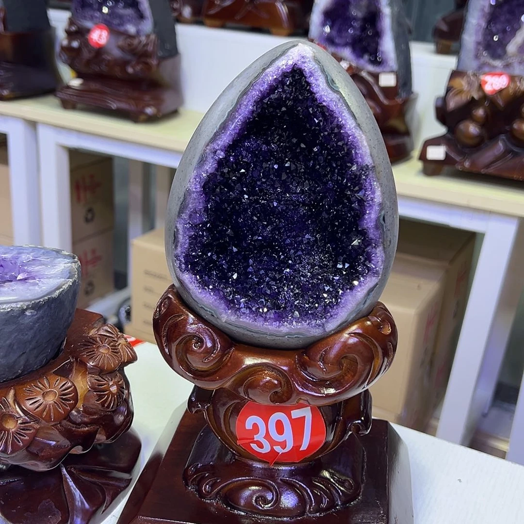未镶嵌大型摆件（非配饰）紫晶
