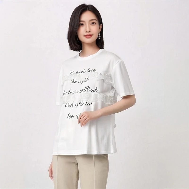 南油莹美服饰纯棉体恤001-099