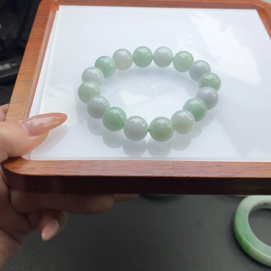 未镶嵌手链翡翠手串