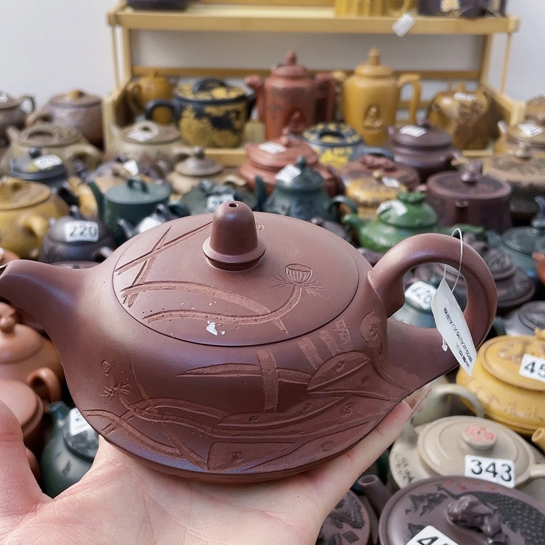 茶壶紫砂紫砂微瑕